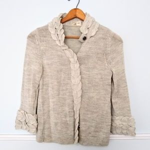 Anthropologie MOTH cardigan sweater EUC M